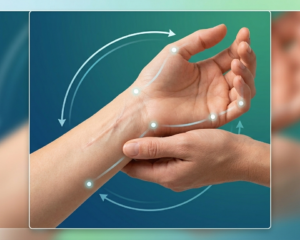 10년 차 도수치료사가 알려주는 골절 회복 관리와 재활 섬네일. 병원 퇴원 후 집에서 실천하는 올바른 스트레칭과 운동법을 시각화.