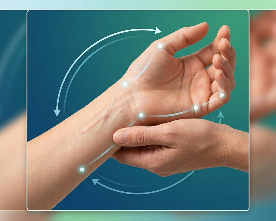 10년 차 도수치료사가 알려주는 골절 회복 관리와 재활 섬네일. 병원 퇴원 후 집에서 실천하는 올바른 스트레칭과 운동법을 시각화.